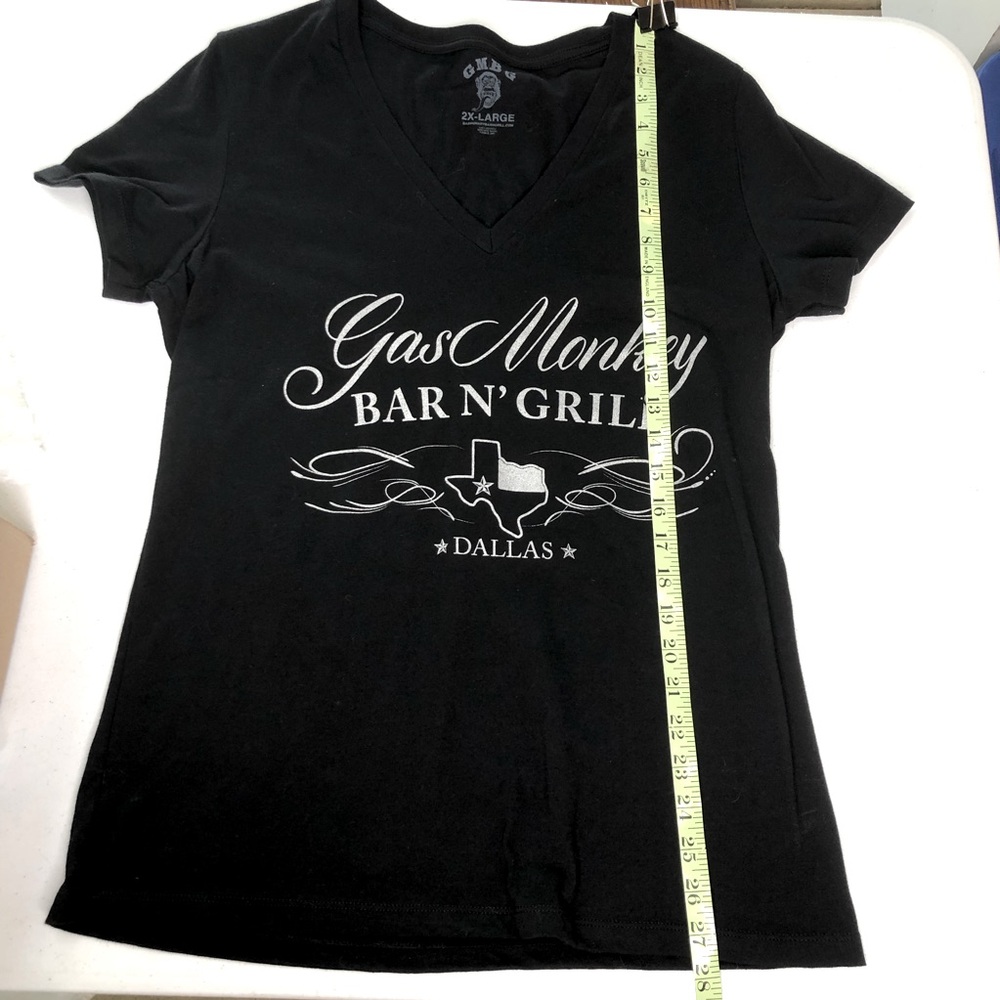 Gas Monkey Bar n Grill women’s t-shirt Black - Picture 3 of 6